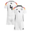 Maglia ufficiale Germania Tah 4 Casa Euro 2024 per Bambino